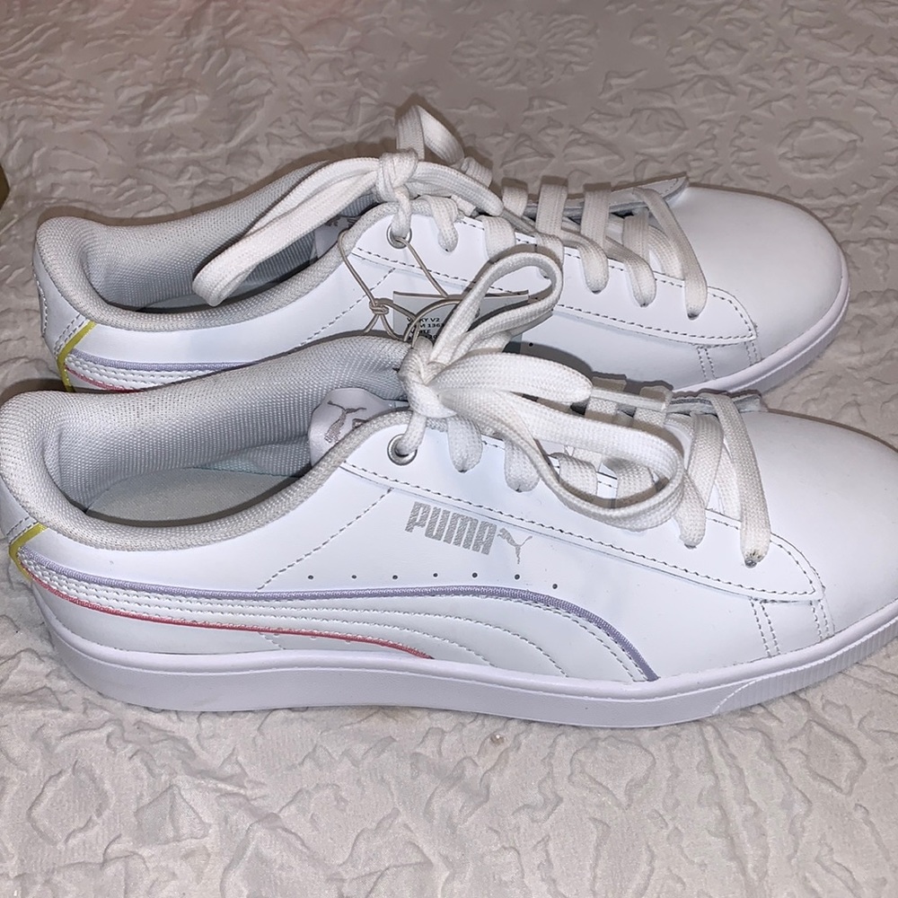 White Puma Shoes